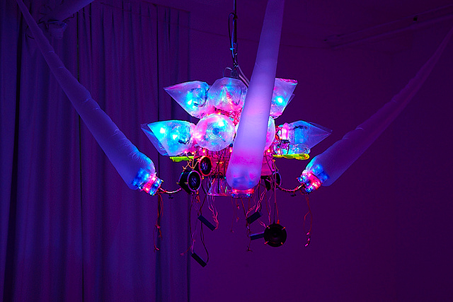Shih Chieh Huang Explores Glowing Under Water Creatures