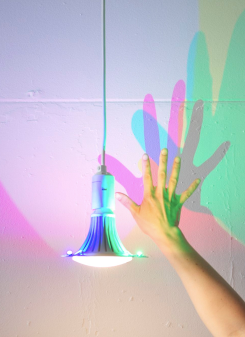 Dennis Parren's Brilliant CMYK Light Shadow Light Bulb