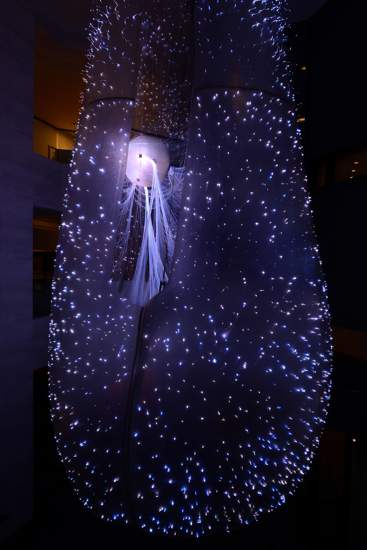 Inspiring Light Sculpture Showcase at W San Francisco