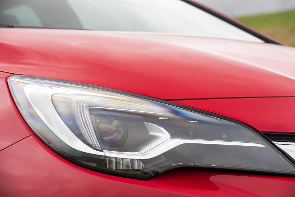 Vauxhall's Astra with LED Matrix Headlights Lets Driver See Clearer