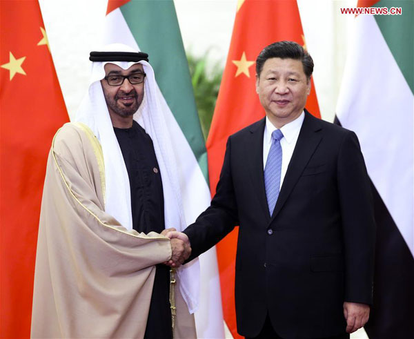 China, UAE Sign Agreements to Strengthen Bilateral Ties