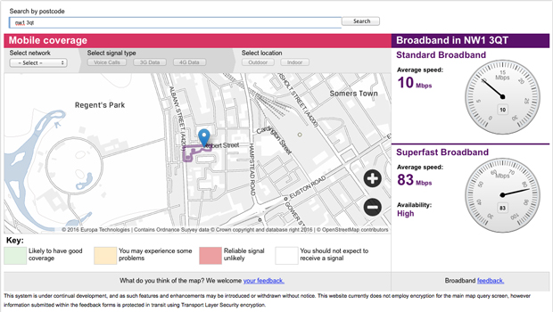 Check Broadband Speeds and Mobile Reception with Ofcom's New Interactive Map Tool