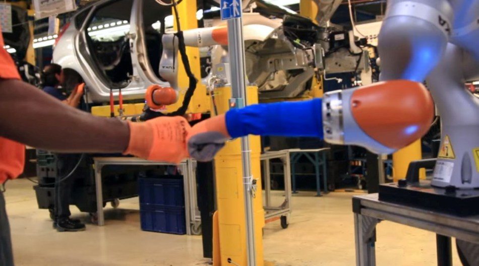 Ford Uses Collaborative Robots to Build Fiesta Cars in Germany