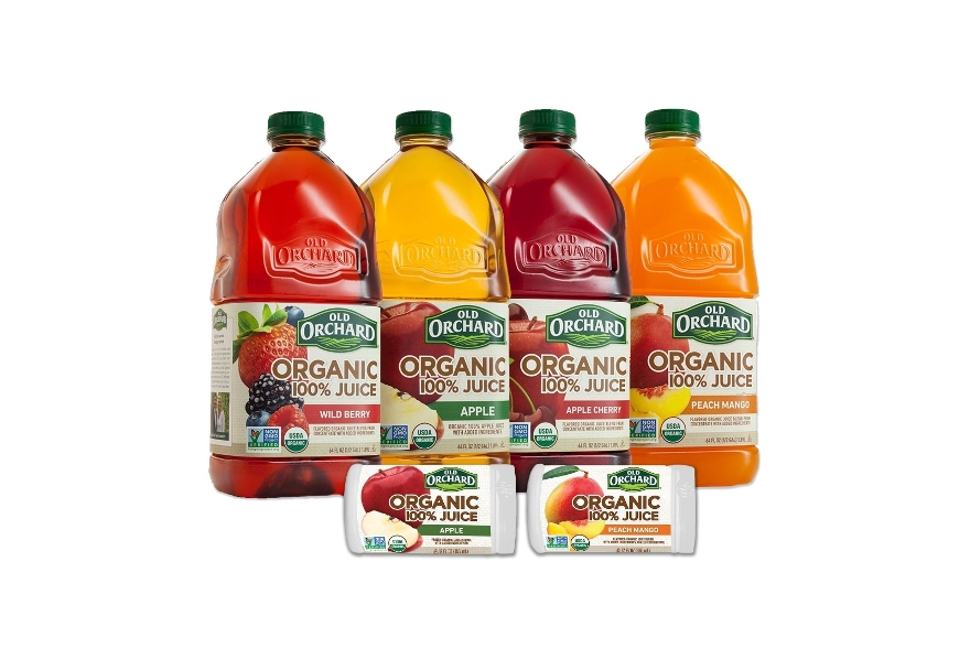 Old Orchard Introduces New Line of Organic Juice Blends