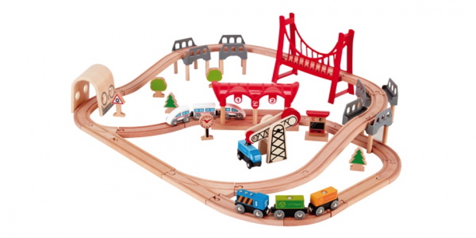 Hape Boosts Toy Offering with New Railway and George Luck Puzzles