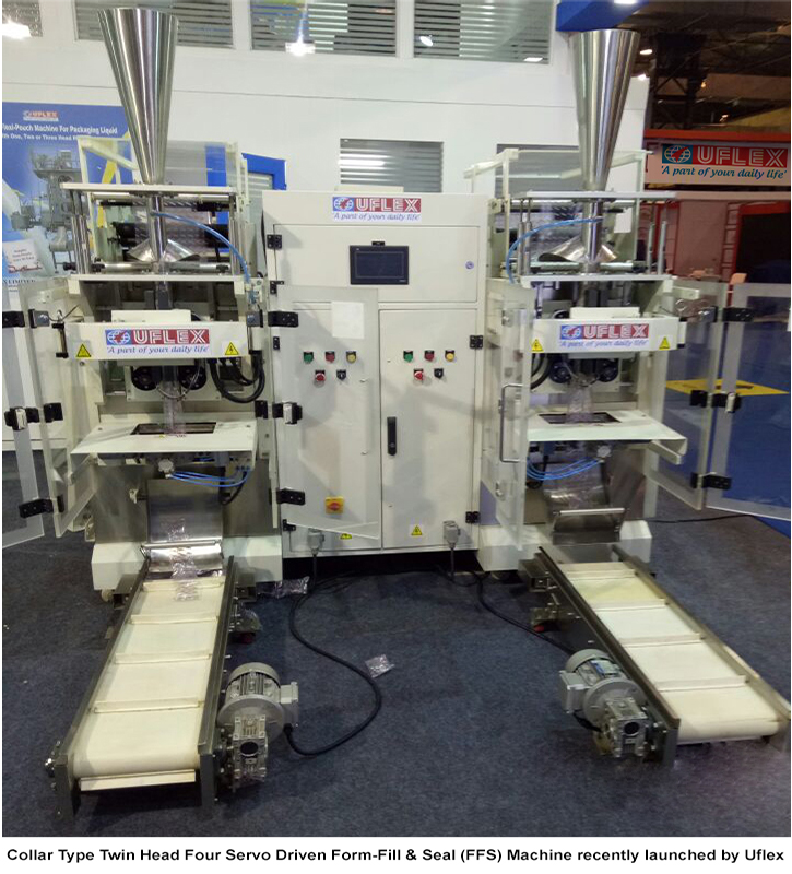 India's Uflex Introduces New Twin Head Form-Fill and Seal Machine for Packaging Industry