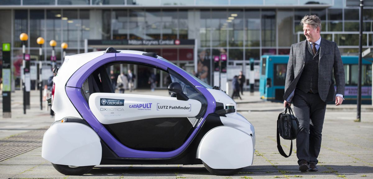 Self-Driving Car Tested for First Time in UK
