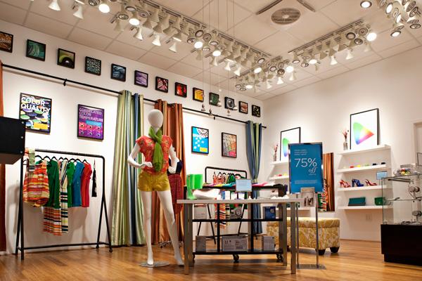 Faux boutique demonstrates LED use for small, midsize businesses
