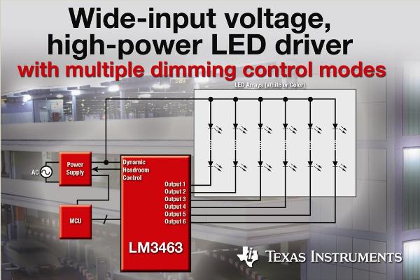 LED driver ICs: TI, Allegro Microsystems, and Diode announce products