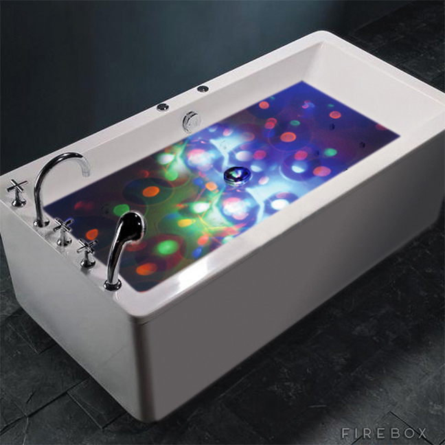Turn Your Bathtub Into an Underwater Disco