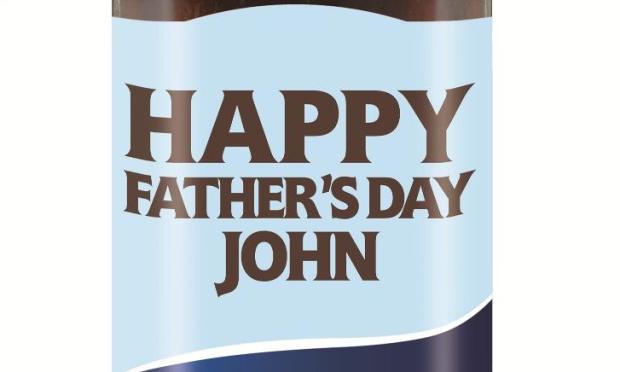 Hp Sauce Personalises Bottles for Father's Day