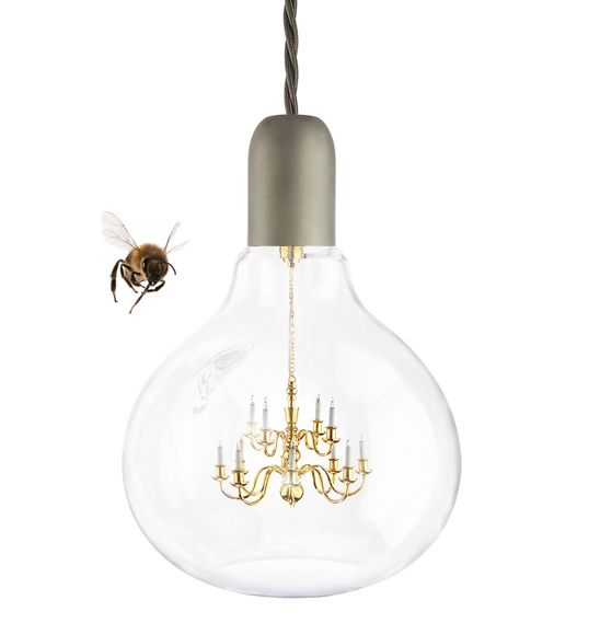 The King Edison Pendant Lamp: A Chandelier Inside a Light Bulb_2