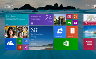 Microsoft Start Button Returns on Windows 8.1 as a 'tip'