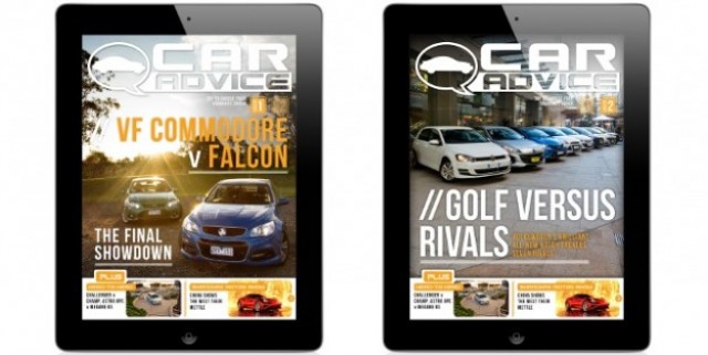 Holden VF Commodore SV6 V Ford Falcon XR6 Headlines Caradvice Magazine June