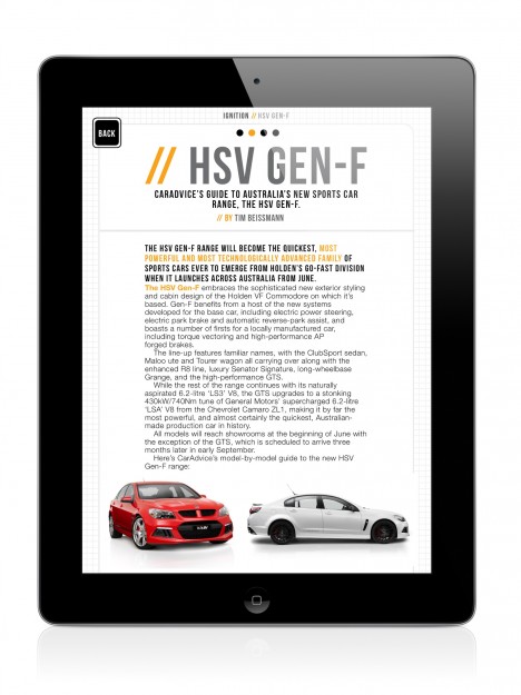 Holden VF Commodore SV6 V Ford Falcon XR6 Headlines Caradvice Magazine June_2