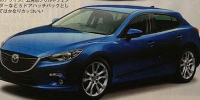 Mazda 3: Leaked Images Appear in Japanese Magazine