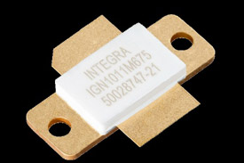 Integra Expands Portfolio for L-Band Avionics with Two GaN-on-SiC Devices