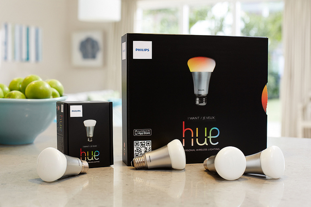 Philips Hue Network Enabled Multicolour Lightbulbs