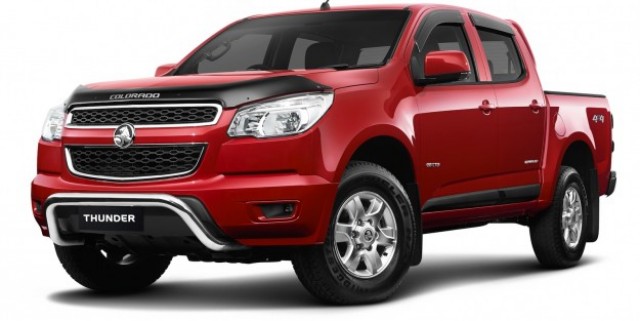 Holden Colorado Thunder: Special Edition Utes Released
