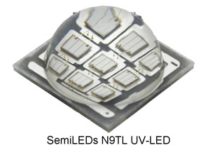 Semileds Adds to Vertical UV-LED Portfolio