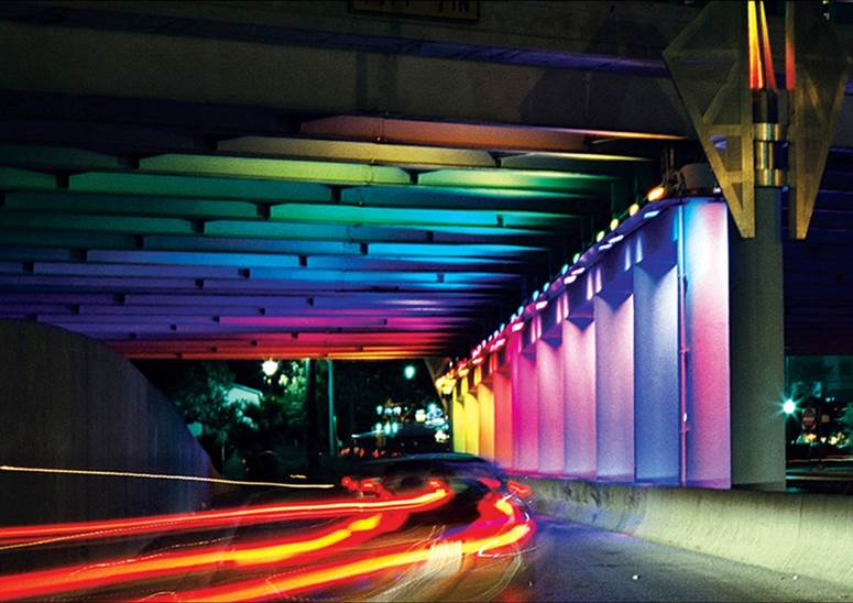 LED Lights to Brighten up The 18th Street Railroad Viaduct