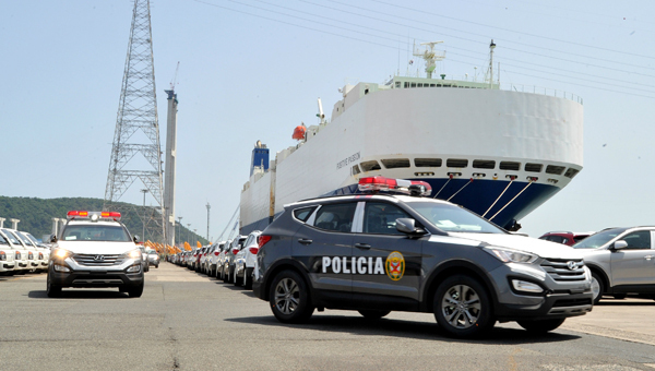 Hyundai to Deliver 800 Santa Fe Police Cars to Peruvian Government