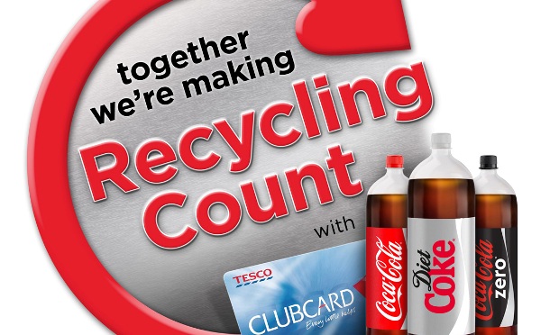 Coke Links with Tesco to Encourage Home Recycling