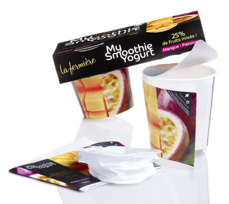 French Gourmet Dairy Launches Smoothie Yogurt in Promens’ Sustainable Pot