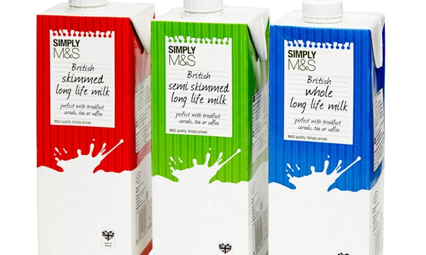 M&S Launches First Long Life Milk Range in Tetra Pak Cartons