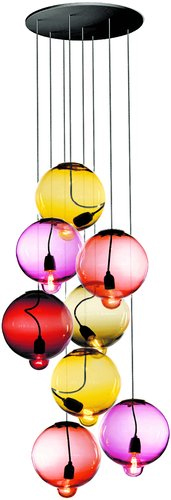 Giulio Cappellini's Meltdown: The Colorful Nuclear Chandelier