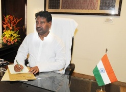 KS Ks Rao Assumes Charge as India's New Textiles Minister