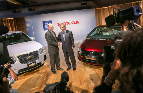 General Motors, Honda to Jointly Develop Hydrogen-Fuel Cell Technologies