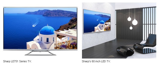 Sharp Introduce Big-Screen LE751 Series LED TVs