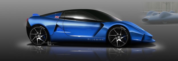 Bluebird DC50 Electric Sports Car, Gtl Formula E Racer Set for Launch_1