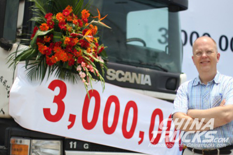 Scania China Awarded Two 3m KM Record Breakers