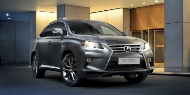 Lexus RX270 X Special Edition Launched