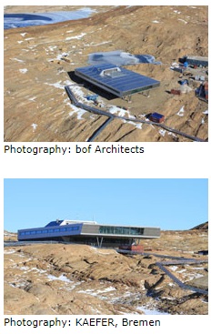 New Antarctic Research Station Is Completed Featuring Wicona Glazing Systems