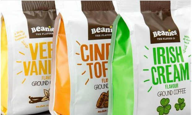 Robot Food Designs New Beanies Coffee Pack for Sainsbury's
