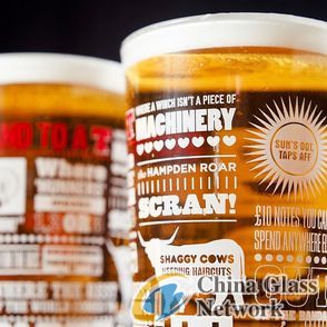 Pint Glass Marks 'warmth and Wit'
