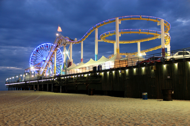 Santa Monica Pier Gets an LED Makeover