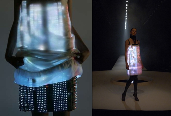 Swarovski Develops Fashion Clothing with 15000 Units of LED