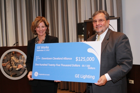 GE Lighting Invests in Cleveland with LED Lights and Scholarship_1