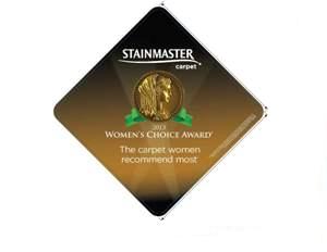Stainmaster Carpet Wins 2013 Women's Choice Award