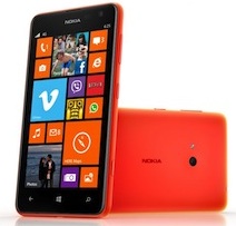 Nokia Launches Lumia 625 Smartphone with 4.7-in Screen
