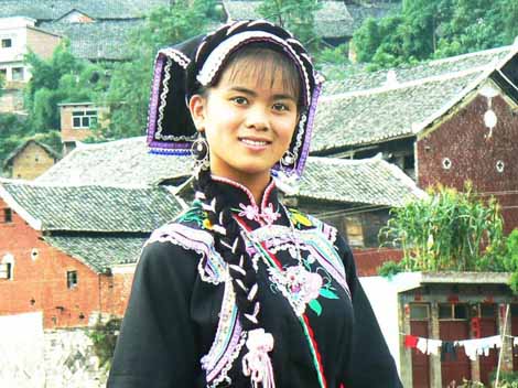 Happy Liuyueliu Festival for a Brave Bouyei Girl