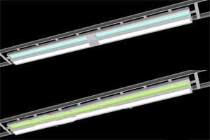 Toshiba Develops New LED Lighting Technology Indicating Different Routes with Colors