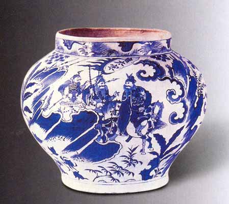 Blue-and-White Porcelain Vase_1