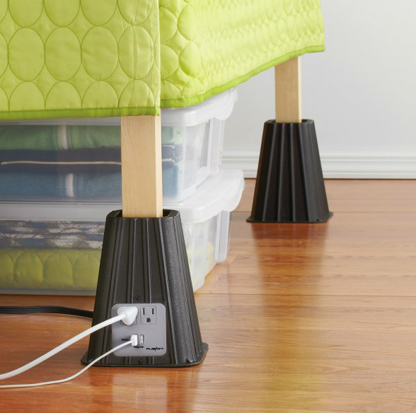 Bed, Bath and Beyond's Power Outlet Bed Risers