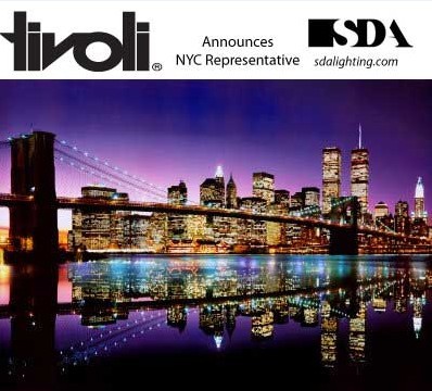 Tivoli Lighting Appoints Stan Deutsch & Associates as New York Representative