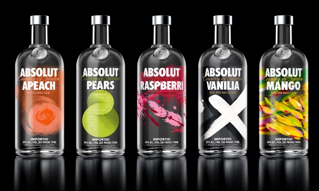 Absolut Creates New Artistic Look for Flavoured Vodkas_1